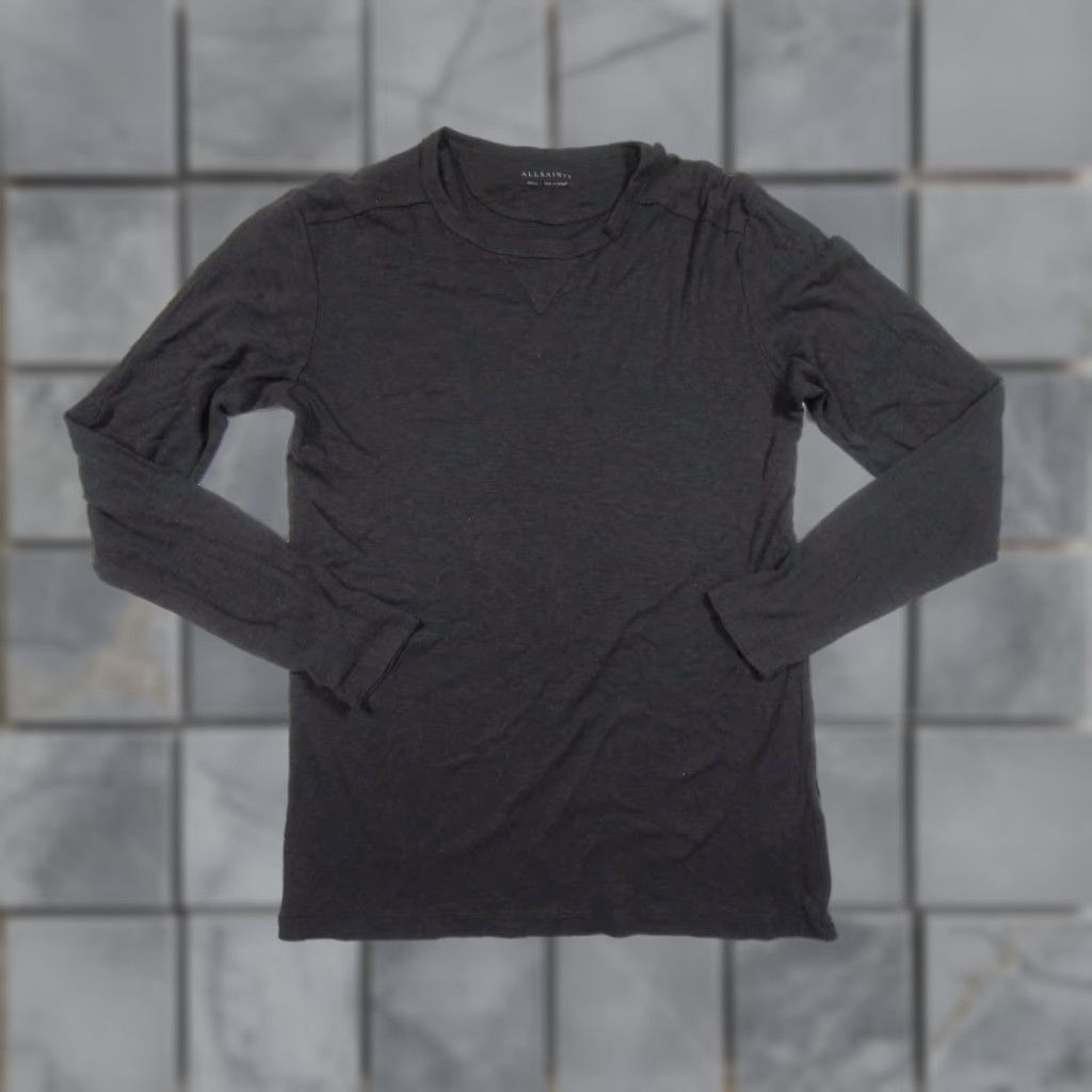 Vineyard Vines ALLSAINTS Crewneck Long Sleeve Shirt Mens Small Blue Cotton Regular Fit Size US M / EU 48-50 / 2 - 1 Thumbnail