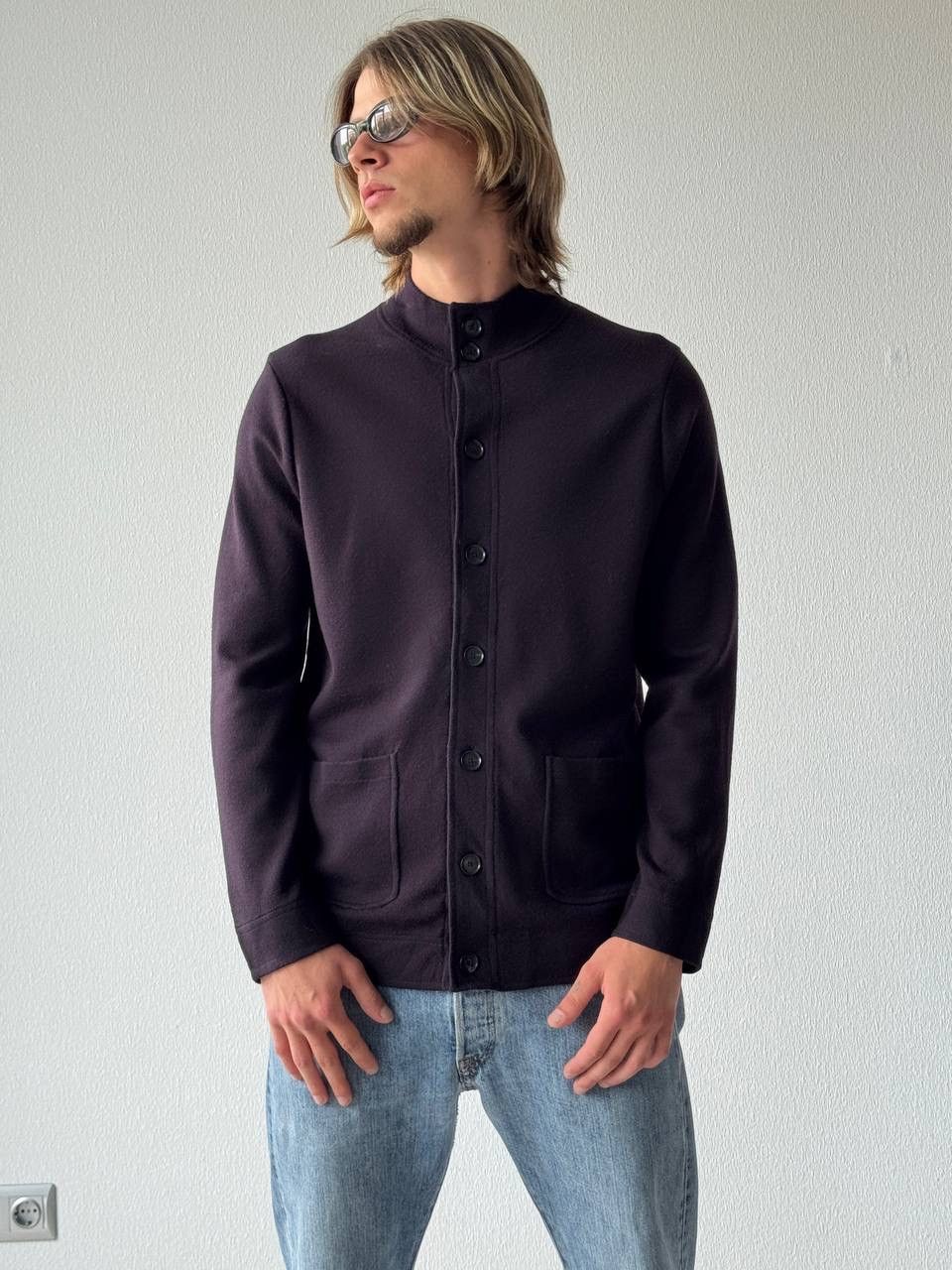 PATRICK ASSARAF patrick Assaraf rare cardigan Merino wool size L Size US L / EU 52-54 / 3 - 1 Thumbnail