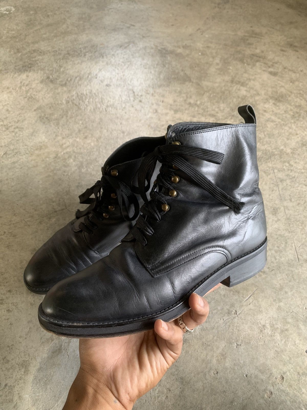 Jean Paul Gaultier Jean Paul Gaultier Archives Combat Boots Size US 7.5 / IT 37.5 - 4 Thumbnail