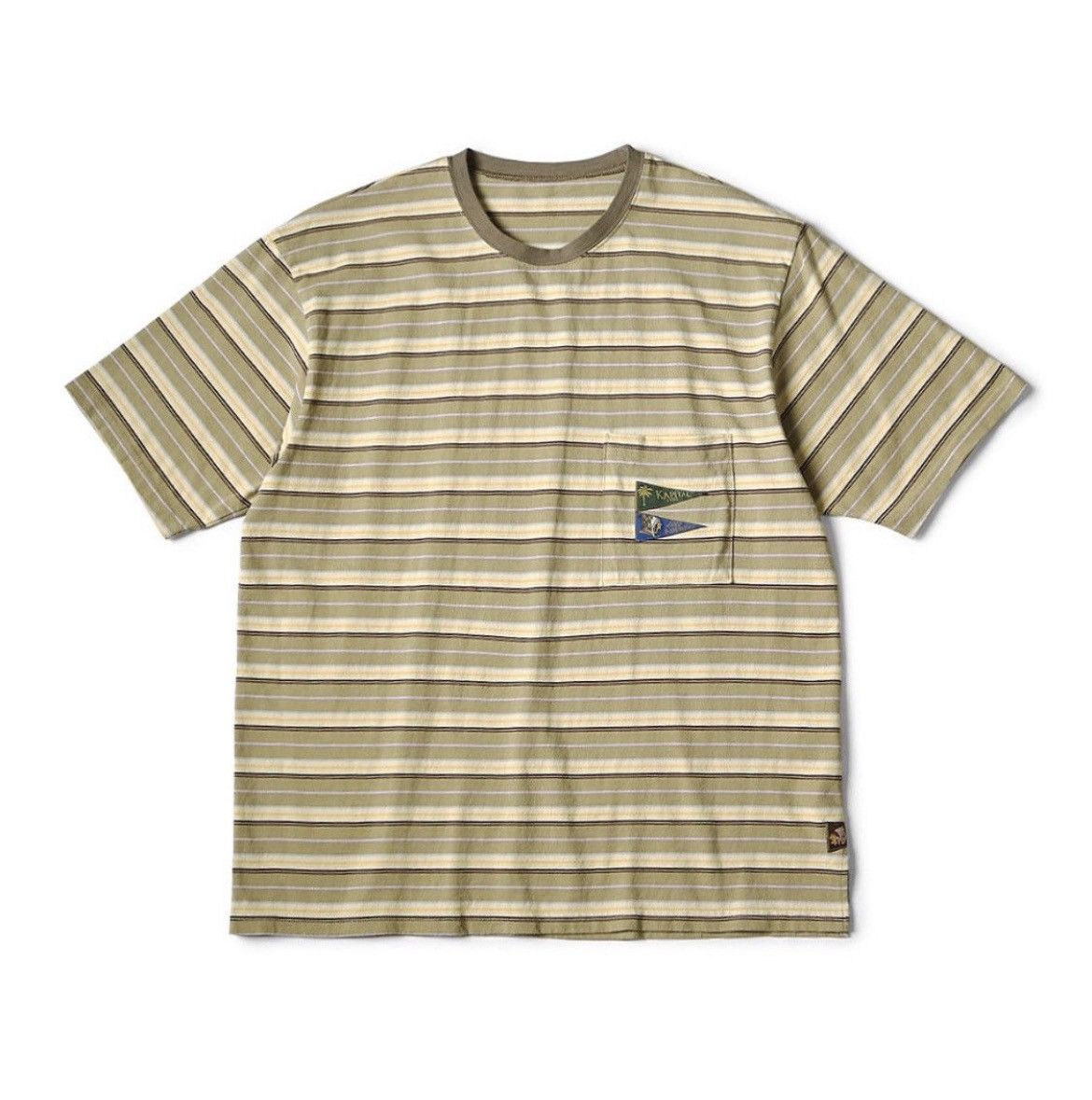 Kapital kapital stripe pennant 3 flags t-shirt size 3 Size US L / EU 52-54 / 3 - 1 Preview
