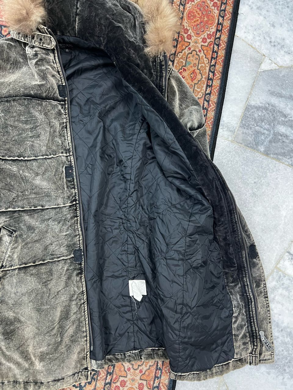 In The Attic × Le Grande Bleu (L.G.B.) In The Attic Faux Fur Jacket Size US L / EU 52-54 / 3 - 18 Thumbnail