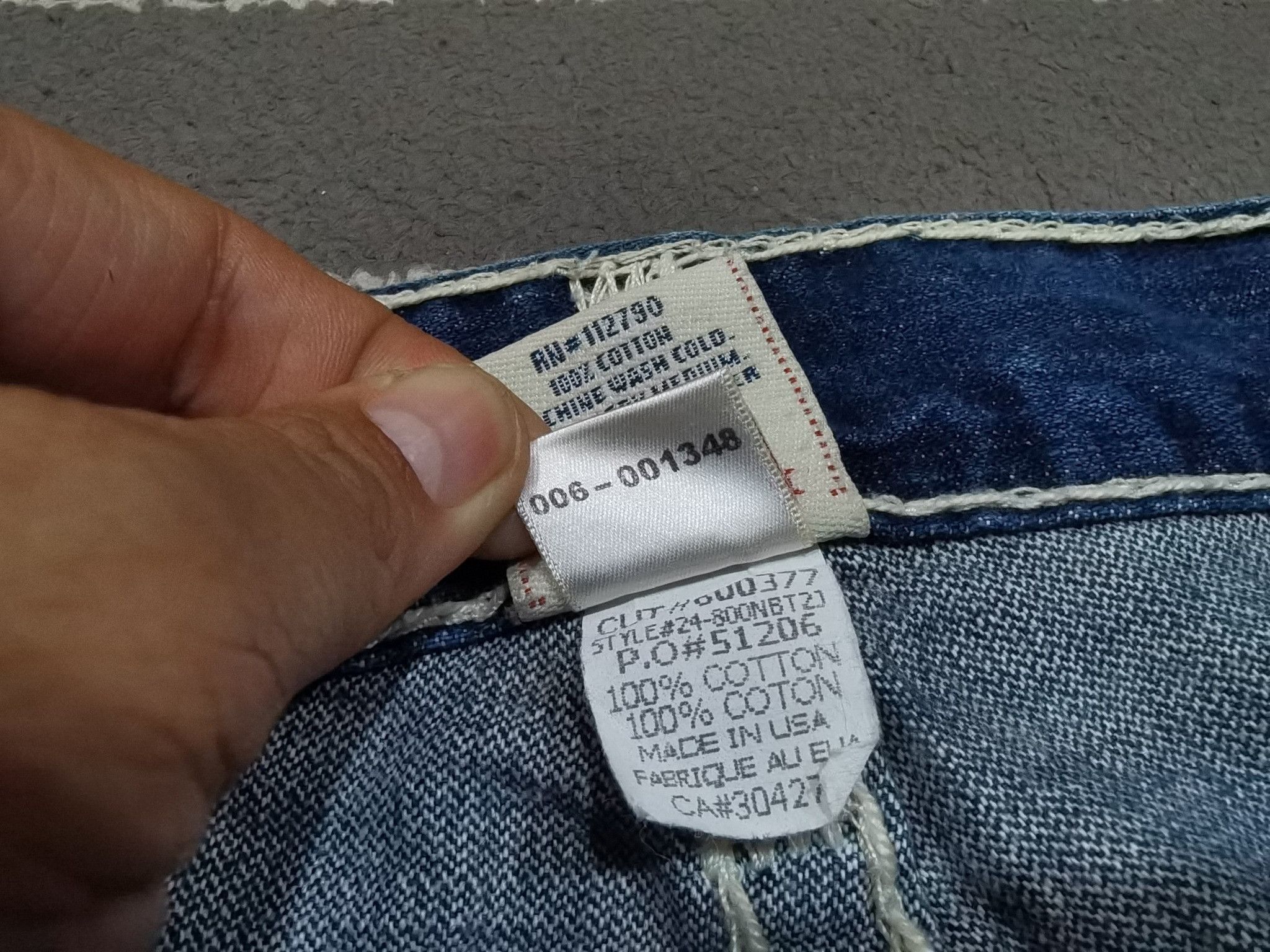 True Religion TRUE RELIGION Bobby super T boot cut W32 7042 Size US 32 / EU 48 - 6 Thumbnail