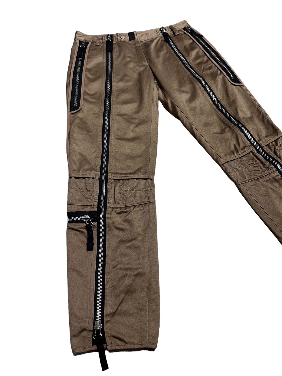 Dries Van Noten Dries Van Noten Multi-Zip Cotton Pants - Rare Archive Size US 28 / EU 44 - 10 Thumbnail