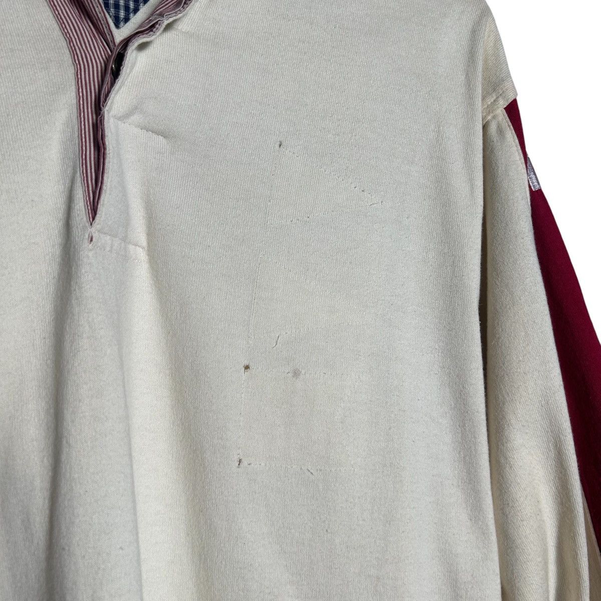 Tommy Hilfiger × Vintage Vintage Tommy Hilfiger Big Logo Sailing Gear Polos Size US M / EU 48-50 / 2 - 6 Thumbnail