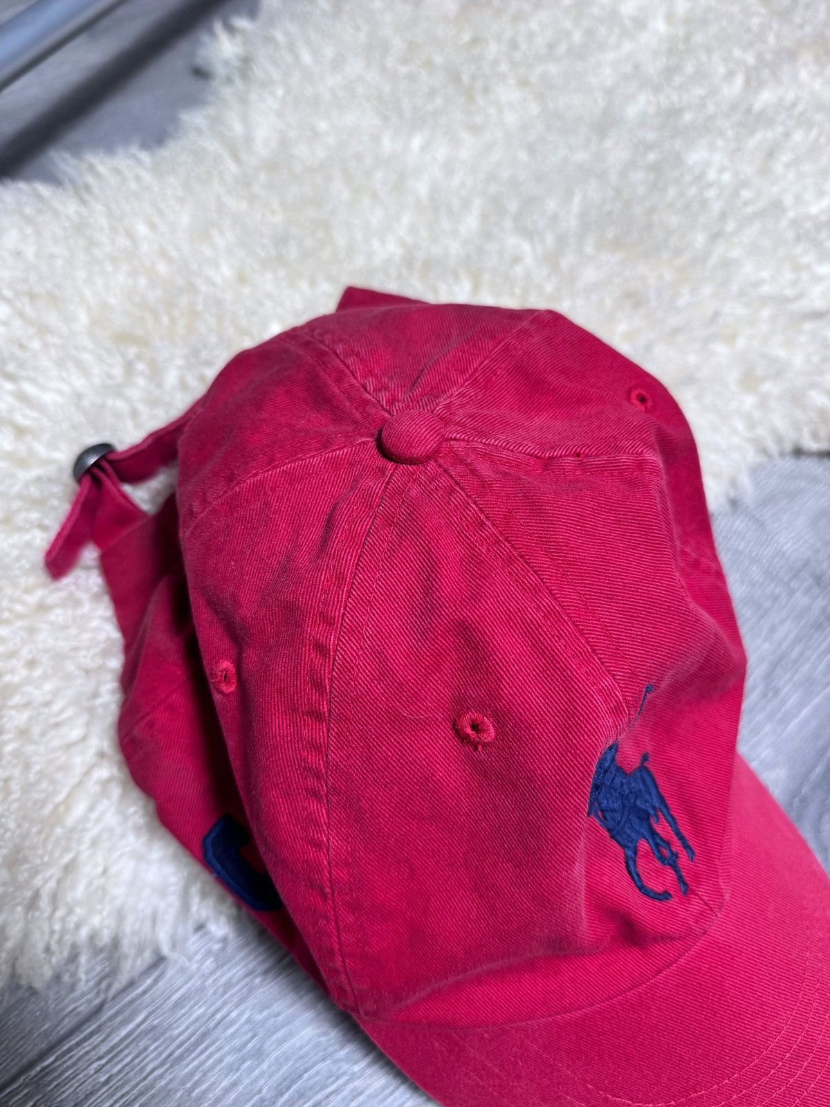 Vintage Polo Ralph Lauren Vintage Big Logo Mens Cap Size ONE SIZE - 5 Thumbnail