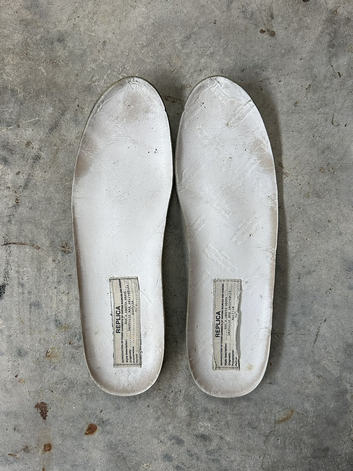 Maison Margiela Maison Margiela Replica SS16 'Navy/Gold' GATs Size US 8 / EU 41 - 9 Thumbnail