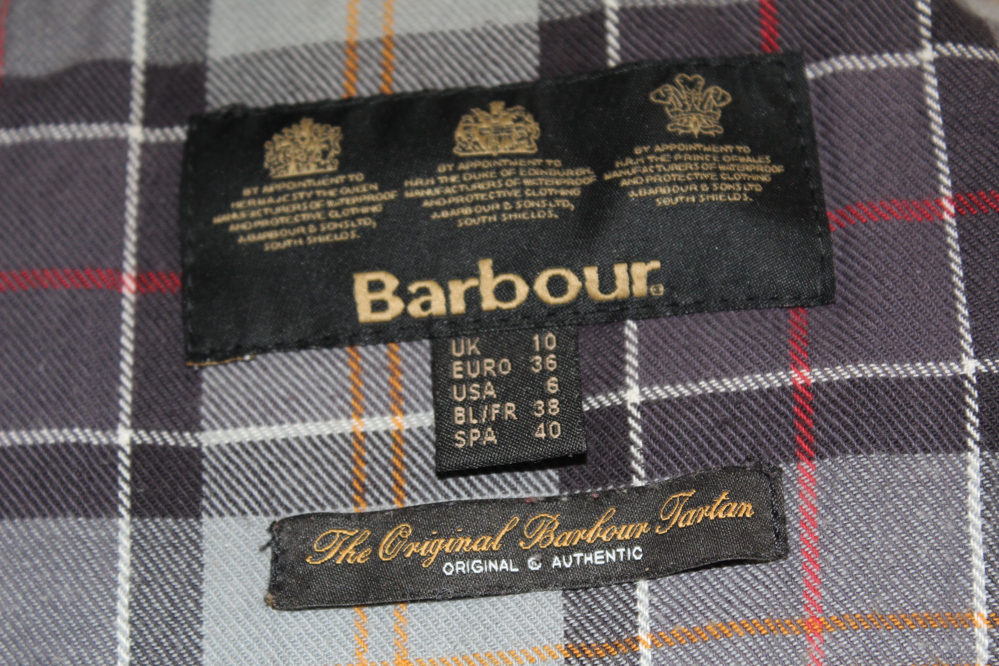 Barbour Ladies BARBOUR International Black Wax Jacket Size M Size M / US 6-8 / IT 42-44 - 5 Thumbnail