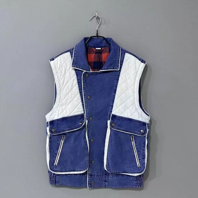 Gucci Gucci Patch banana back logo denim cotton jacket 2504-Nexta Size US S / EU 44-46 / 1 - 1 Thumbnail