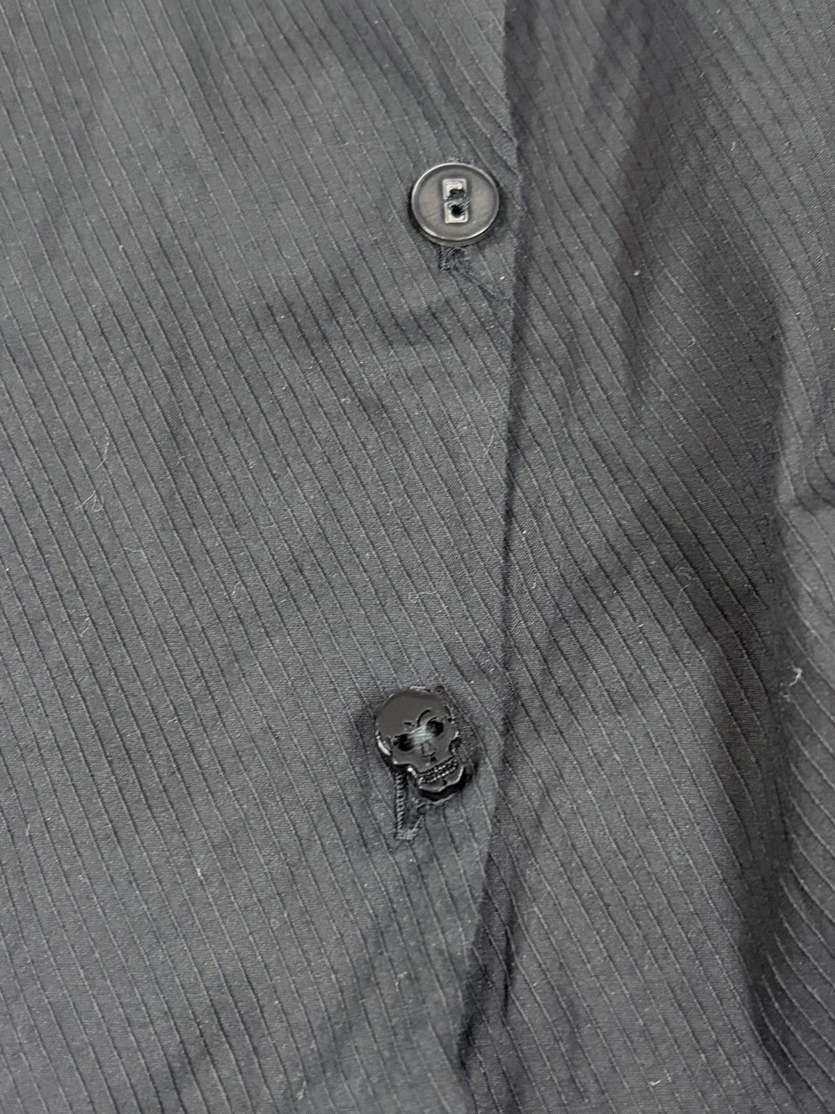 Miss Sixty Archive Miss Sixty Y2K Office Siren Black Puff Sleeve Shirt Size M / US 6-8 / IT 42-44 - 4 Thumbnail