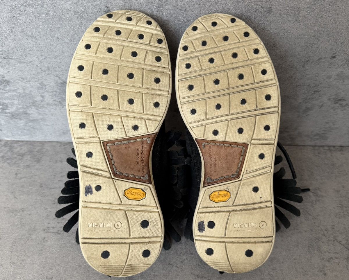 Visvim VISVIM - SHAMAN FOLK FRINGED ANKLE BOOTS Size US 8.5 / EU 41-42 - 10 Thumbnail