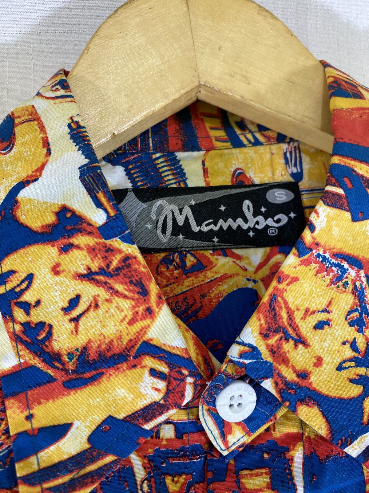 Mambo mambo loud aop cotton shirt not rayon Size US S / EU 44-46 / 1 - 3 Thumbnail