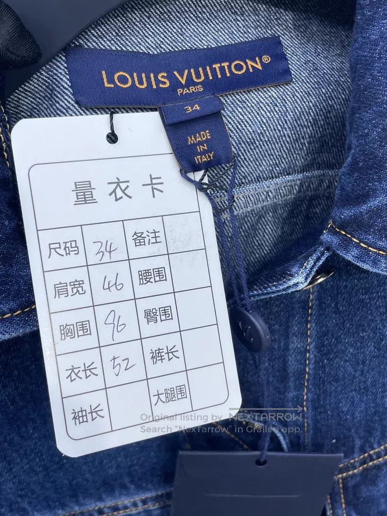 Louis Vuitton Louis Vuitton 24 leather denim vest Size XXS / US 00 / IT 34 - 5 Thumbnail