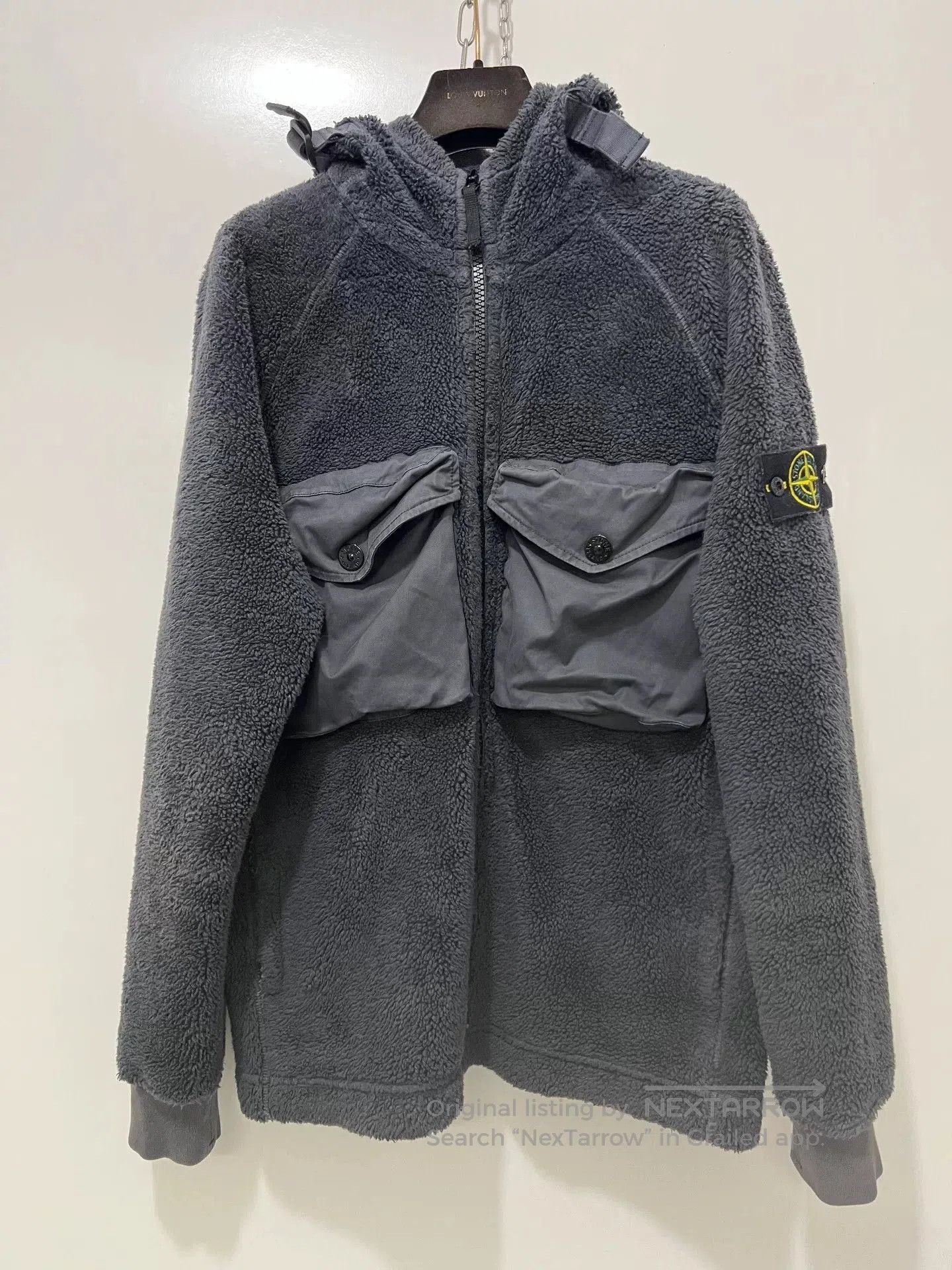 Stone Island Stone Island Men's Hooded Fleece Jacket. Size US M / EU 48-50 / 2 - 1 Thumbnail