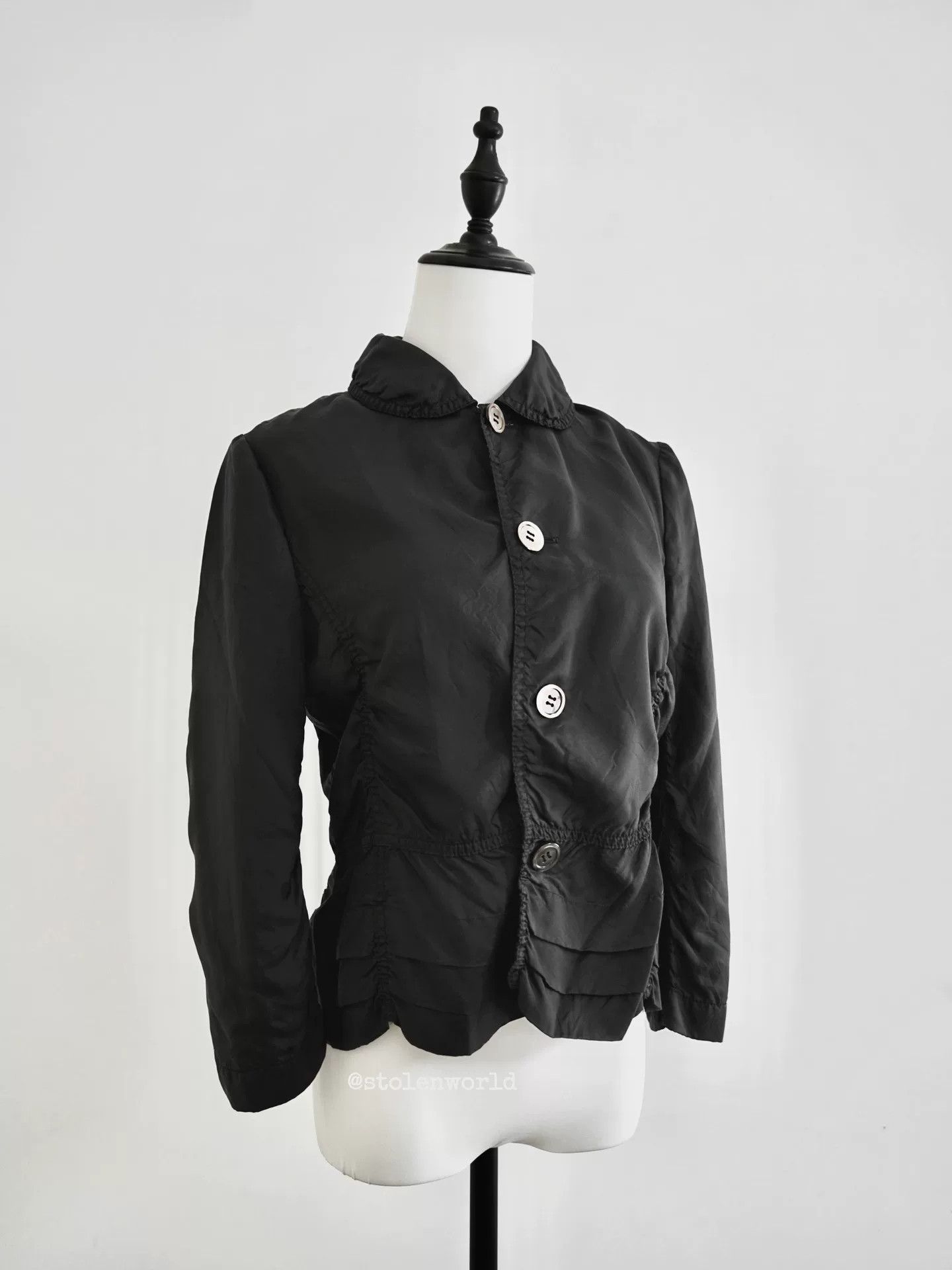Comme des Garcons comme des garçons frill collar blouse Size S / US 4 / IT 40 - 1 Thumbnail