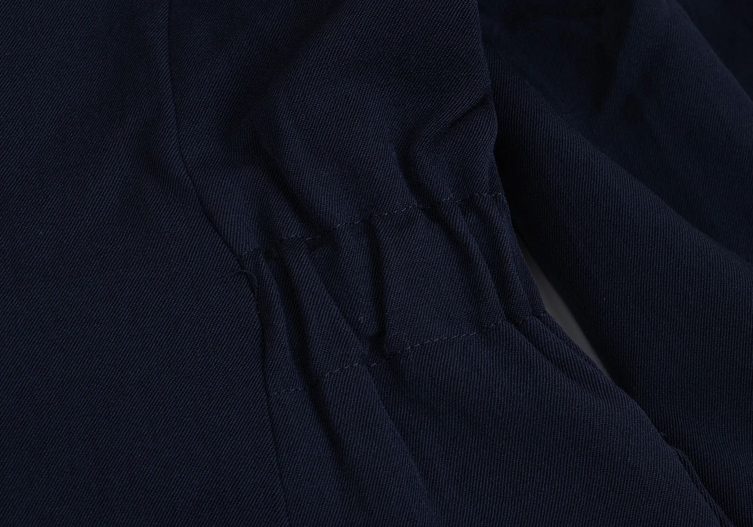 Yohji Yamamoto Yohji Yamamoto Wool Gabardine Jacket Navy M Size US M / EU 48-50 / 2 - 16 Thumbnail
