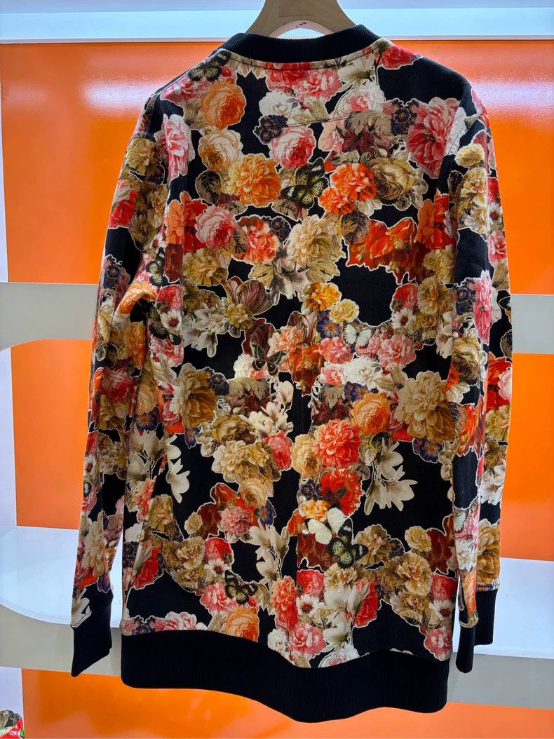 Givenchy Givenchy Flower Full Print Hoodie Size US S / EU 44-46 / 1 - 3 Thumbnail