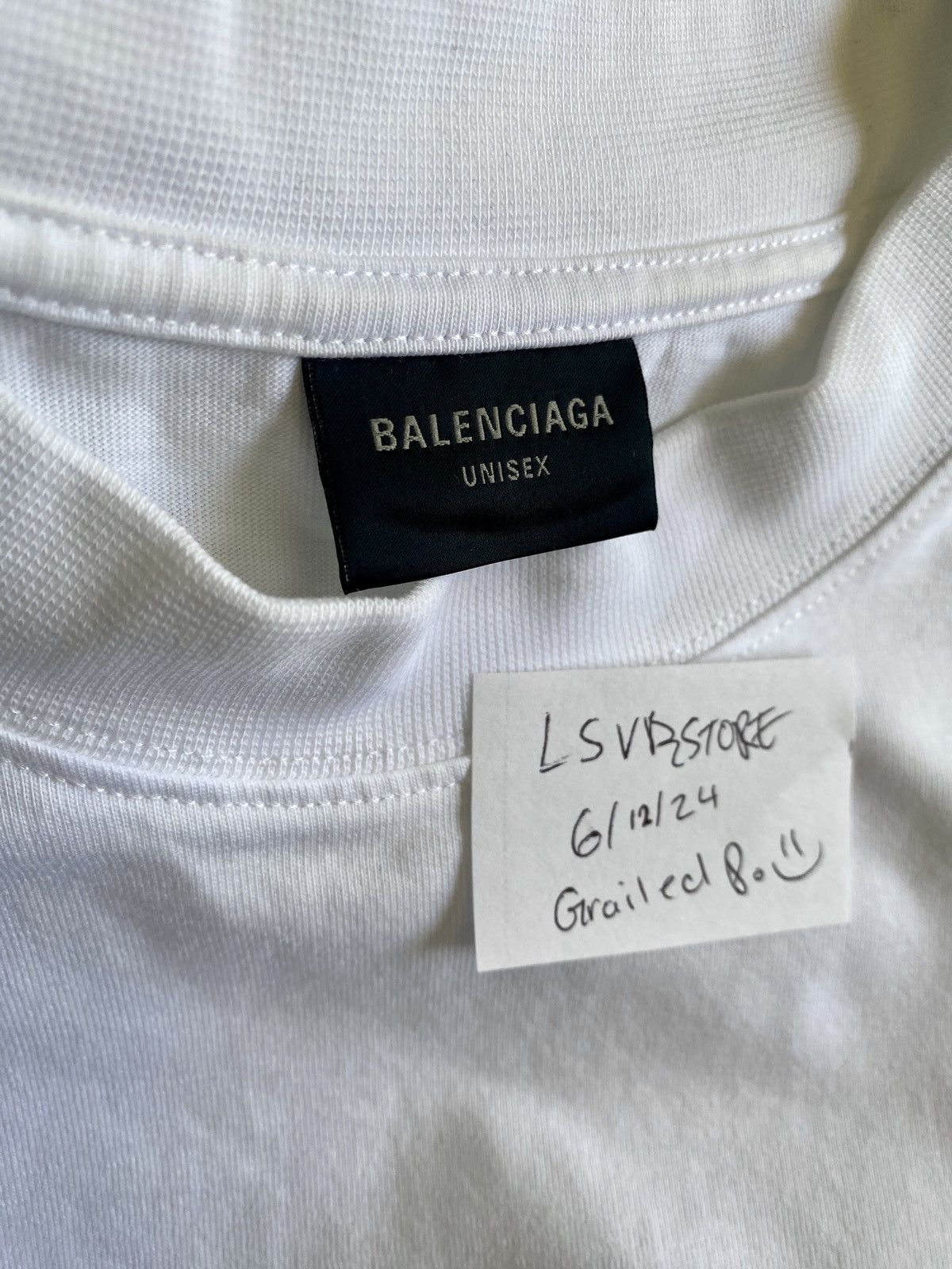 Balenciaga Balenciaga Hawaii Exclusive oversize Tee White Medium Size US M / EU 48-50 / 2 - 4 Thumbnail