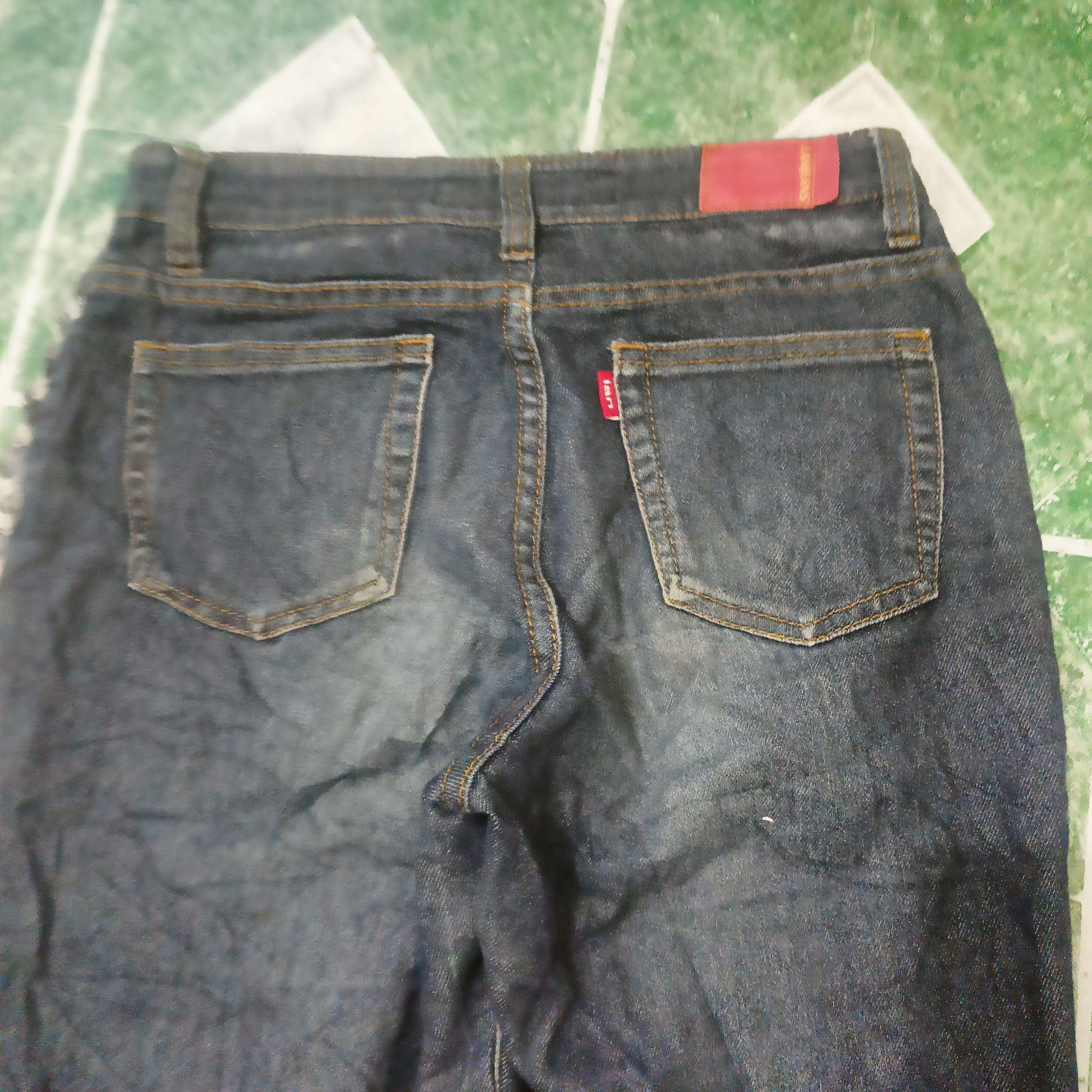 Japanese Brand Lan Jeans Flared Ripped Bootcut Size 27" / US 4 / IT 40 - 10 Thumbnail