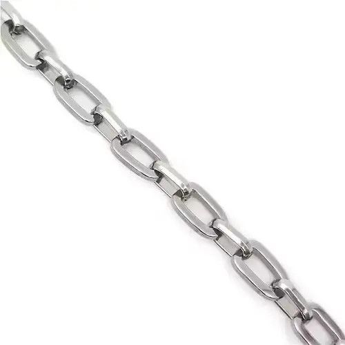 Japanese Brand Link Chain Bracelet 2000s Chrome Y2K Punk Skater Grunge Size ONE SIZE - 3 Thumbnail