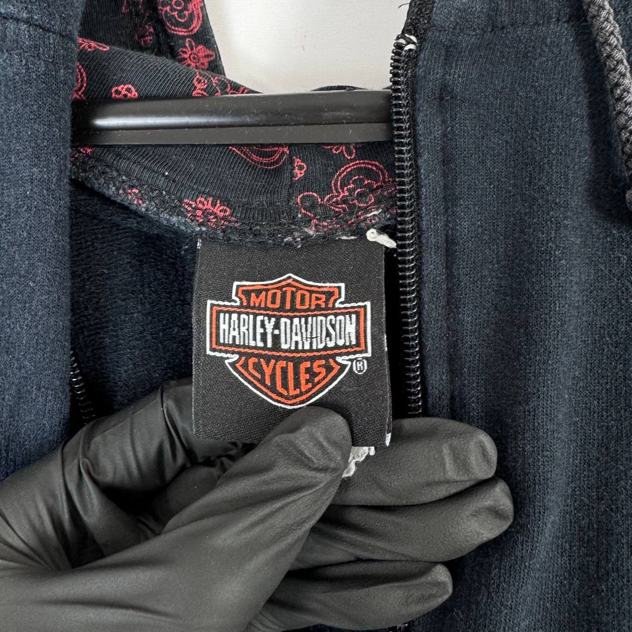 Harley Davidson Harley Davidson Full Zip Hoodie Black Graphic Biker L Size L / US 10 / IT 46 - 5 Thumbnail