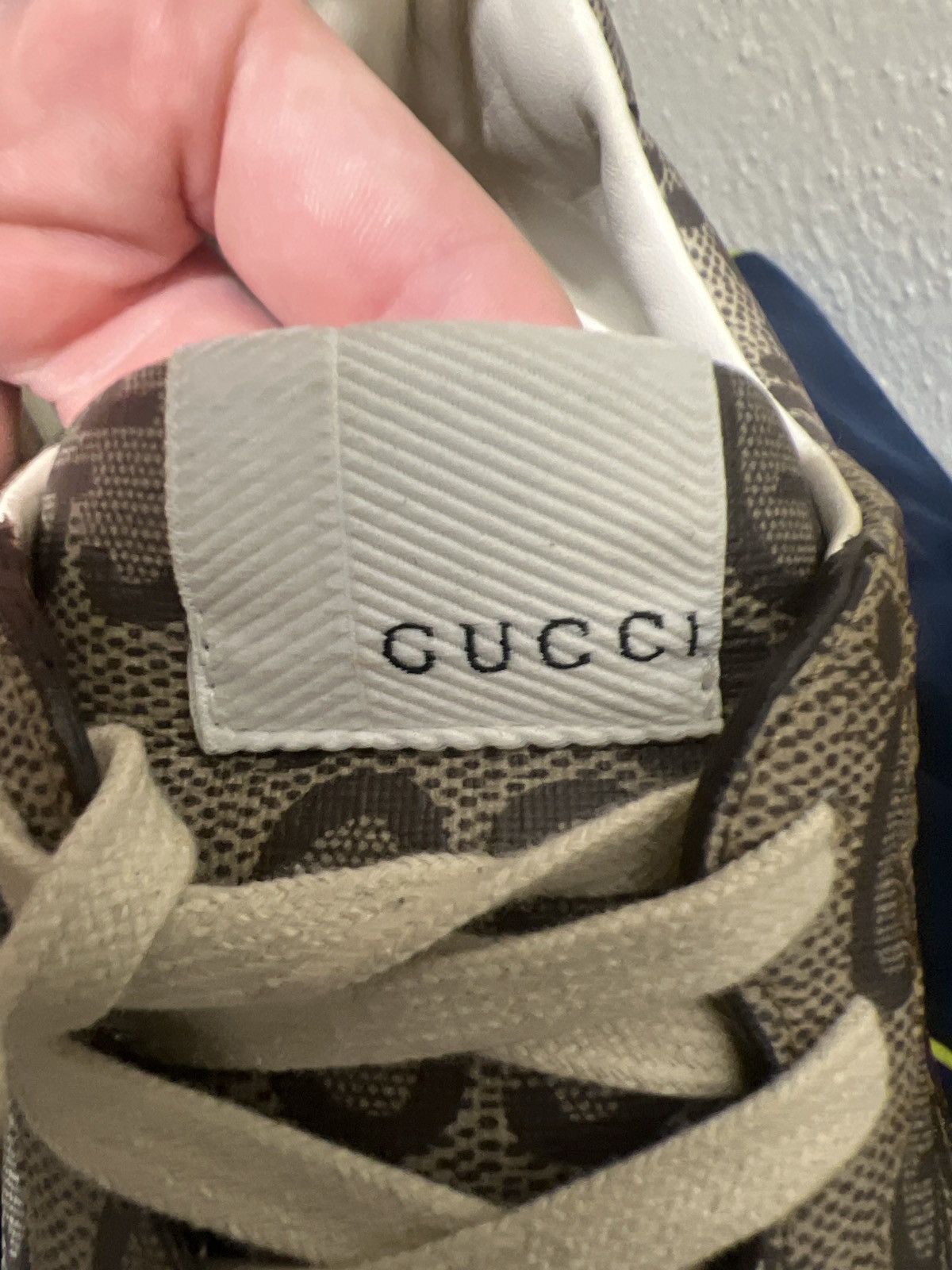 Gucci Gucci Rython Monogram Sneakers Size US 7.5 / EU 40-41 - 8 Thumbnail