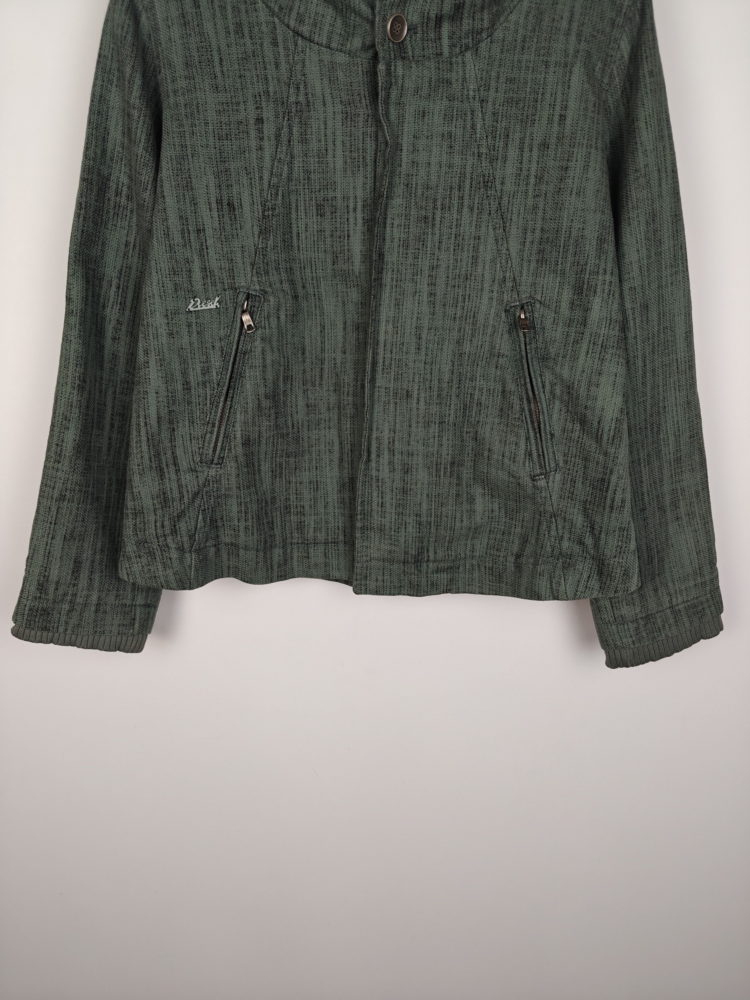 Diesel Diesel Hooded Jacket Green Design size M Size M / US 6-8 / IT 42-44 - 3 Thumbnail