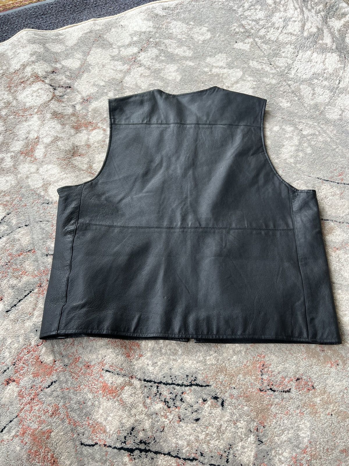 Vintage Vintage Leather Vest Size US M / EU 48-50 / 2 - 6 Thumbnail