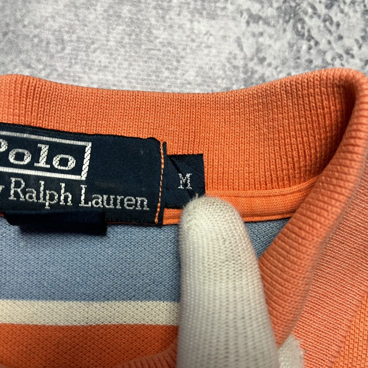 Polo Ralph Lauren × Vintage Vintage Polo Ralph Lauren Striped Polo Shirt Tee Streetwear Size US M / EU 48-50 / 2 - 5 Thumbnail