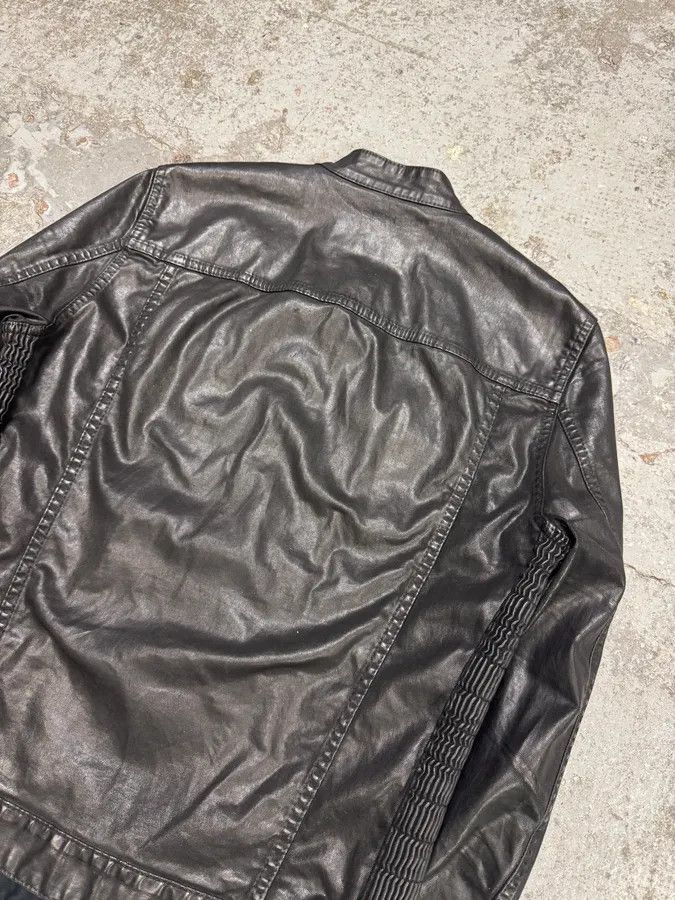 Dsquared2 AW2015 Dsquared2 Waxed Black Trucker Jacket Size US M / EU 48-50 / 2 - 6 Thumbnail