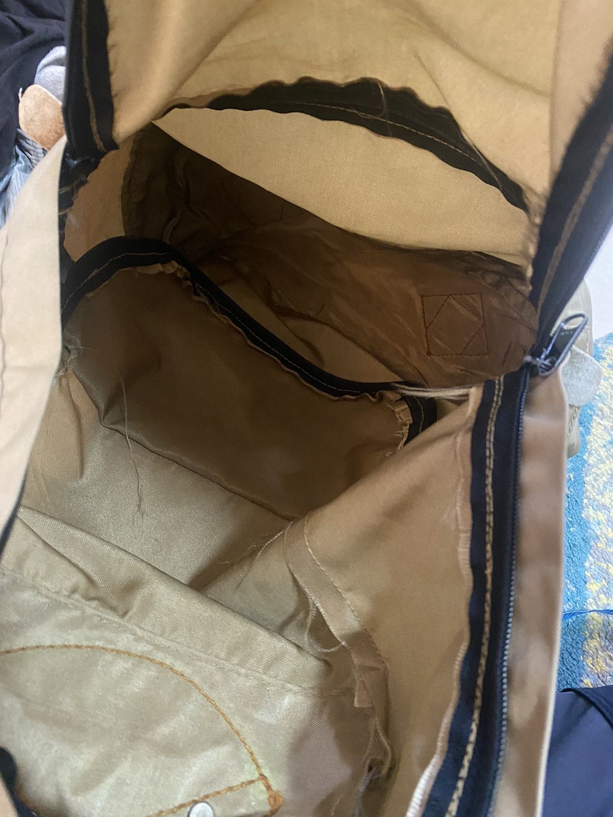 Vintage Vintage Equipment Taueche Mountain Backpack Suede Leather Size ONE SIZE - 5 Thumbnail