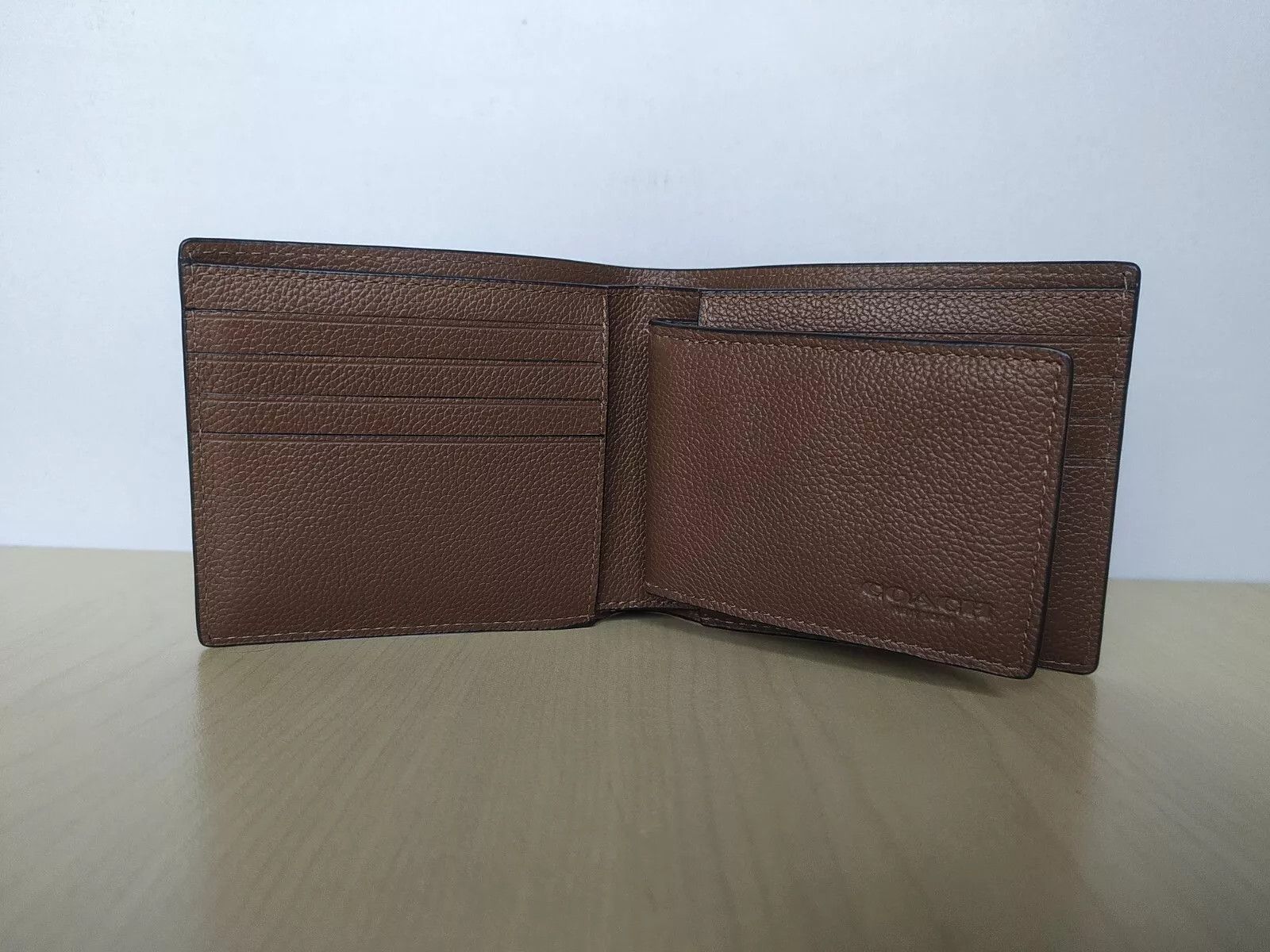 Coach Coach 3 - IN - 1 Leather Wallet T 0519 Size ONE SIZE - 7 Thumbnail