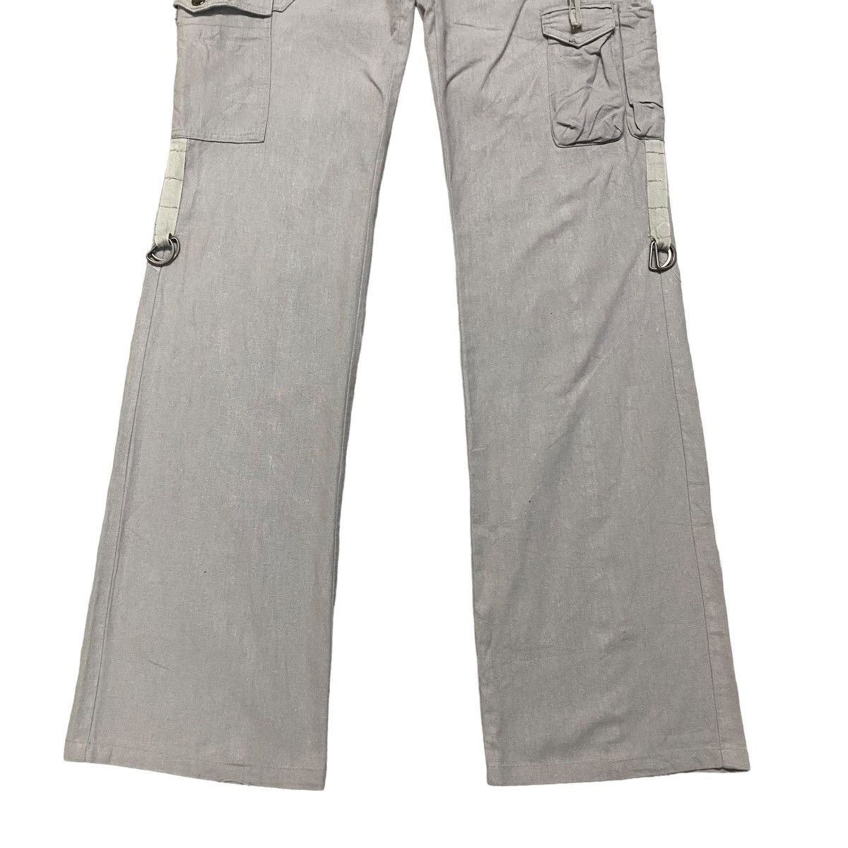 Tornado Mart Tornado Mart Linen Cargo Pants Size 28" / US 6 / IT 42 - 7 Thumbnail