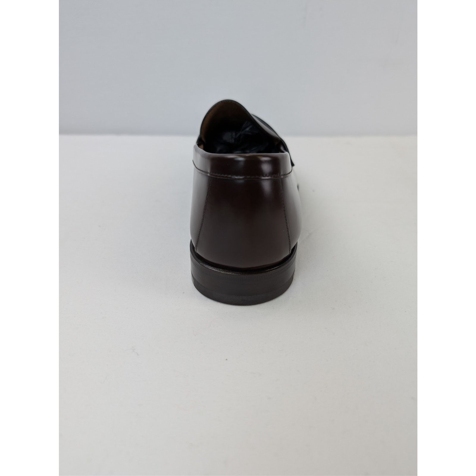 Prada o1rshd1 Brushed Leather Loafers Boots in Bruciato Size US 11.5 / EU 44-45 - 16 Thumbnail