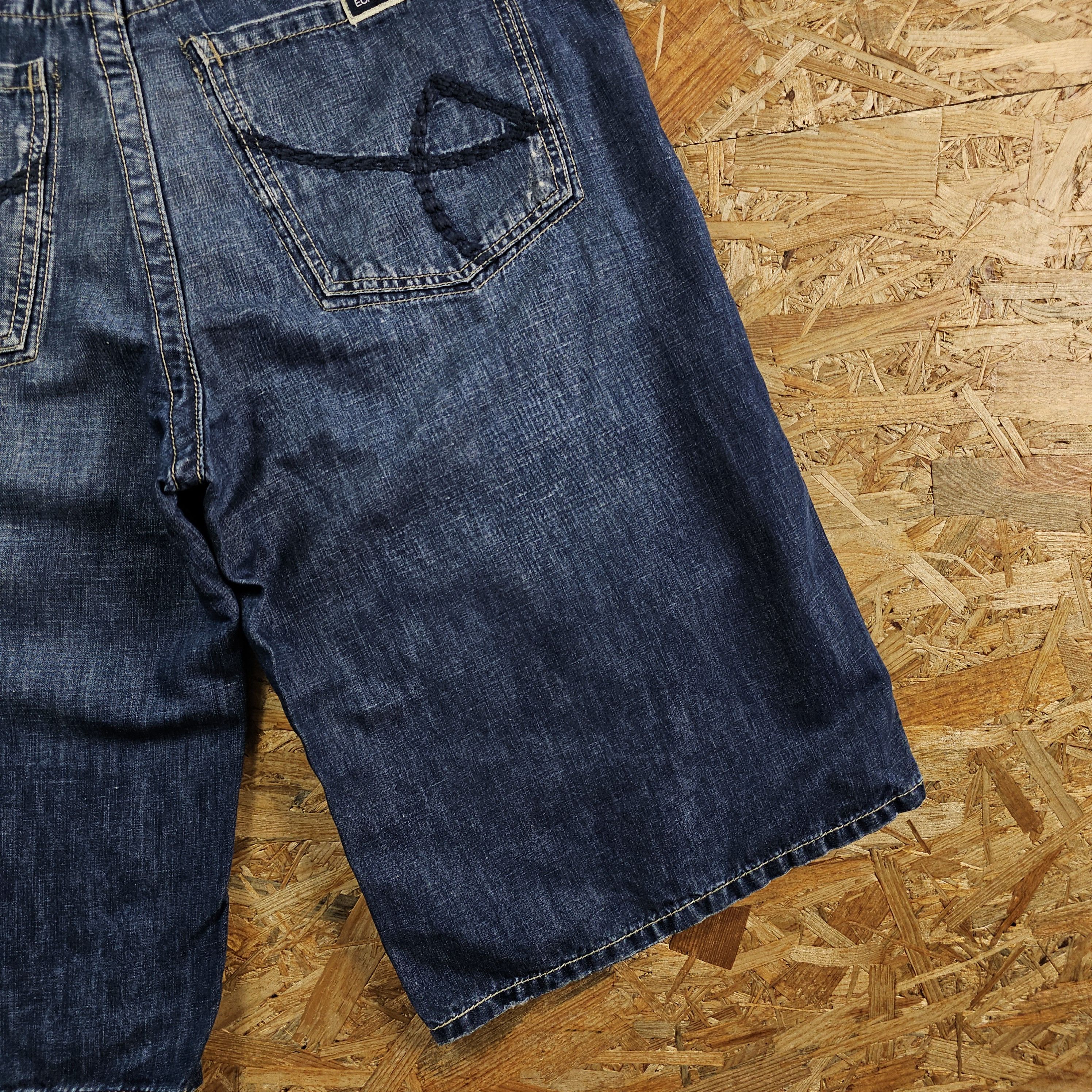 Affliction × Ecko Unltd. × Southpole ECKO UNLTD BAGGY RAP HIP HOP SKATER JORTS SHORTS PINKMAN 36 Size US 36 / EU 52 - 2 Thumbnail