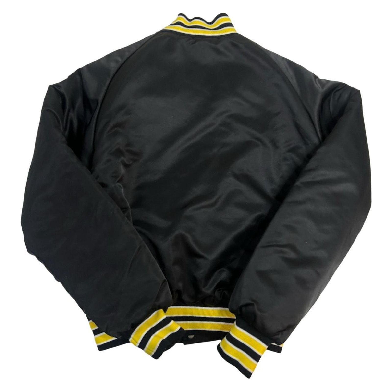 NFL Pittsburgh steelers jacket satin varsity Size L / US 10 / IT 46 - 2 Thumbnail