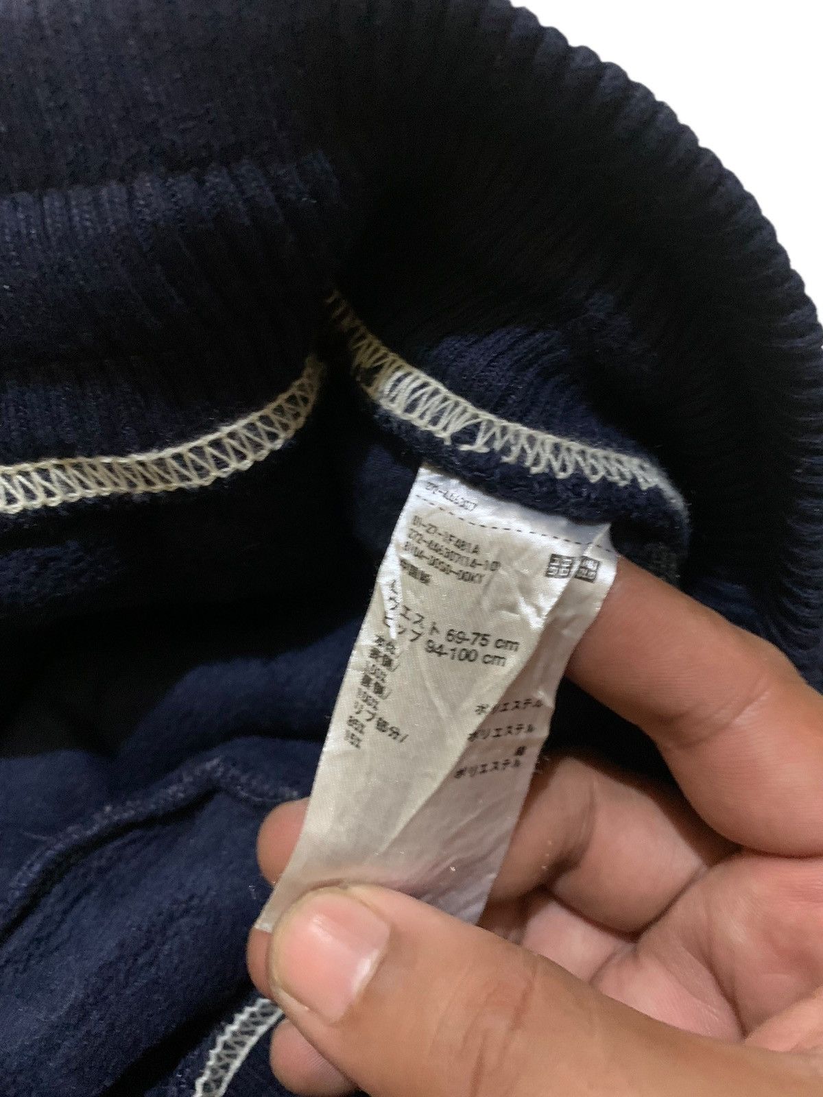 JW Anderson JW Anderson Fleece towel sweat pants dark navy Size US 32 / EU 48 - 9 Thumbnail
