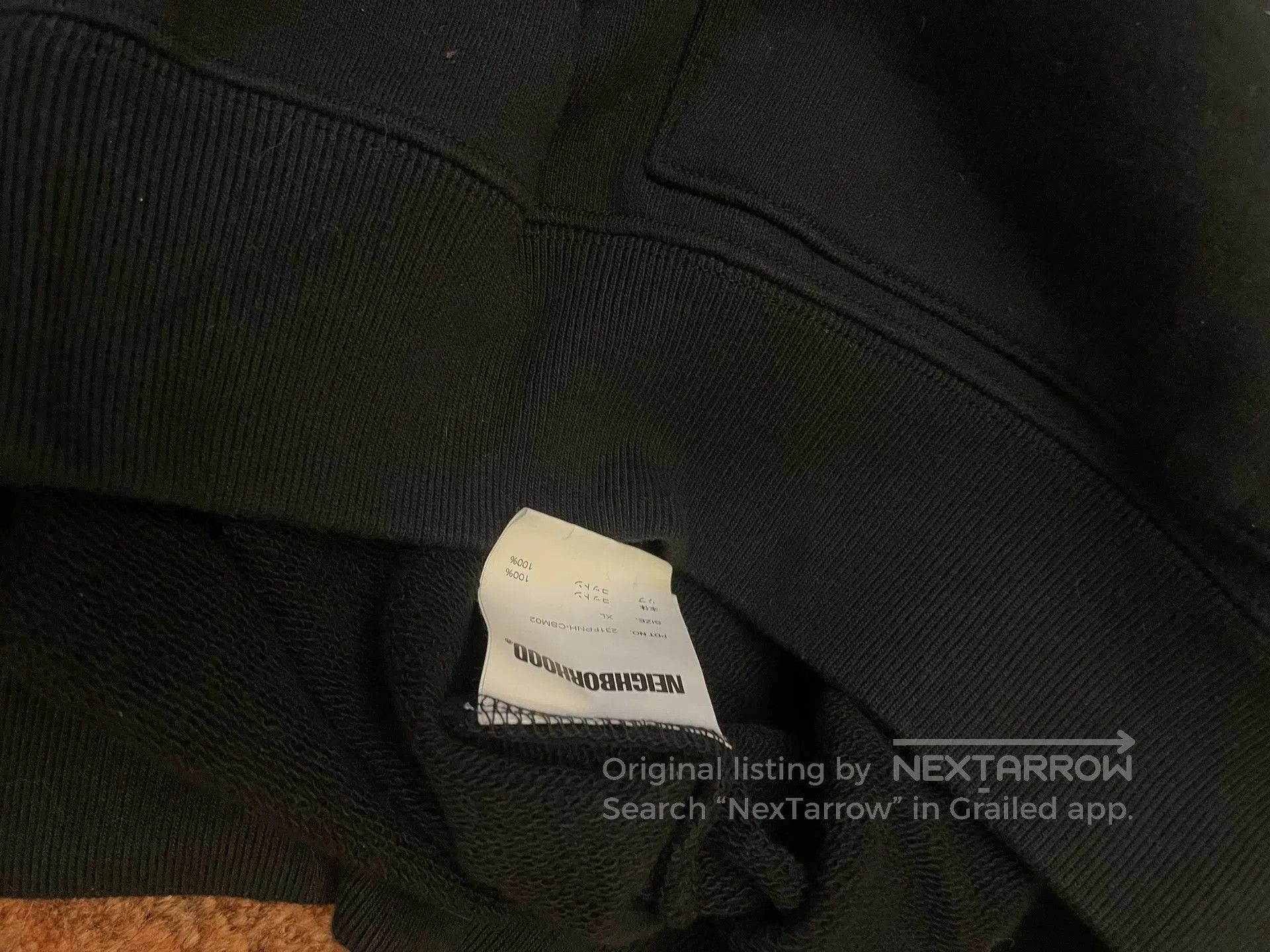 Neighborhood Neighborhood Men's Hoodie. Size US XL / EU 56 / 4 - 4 Thumbnail