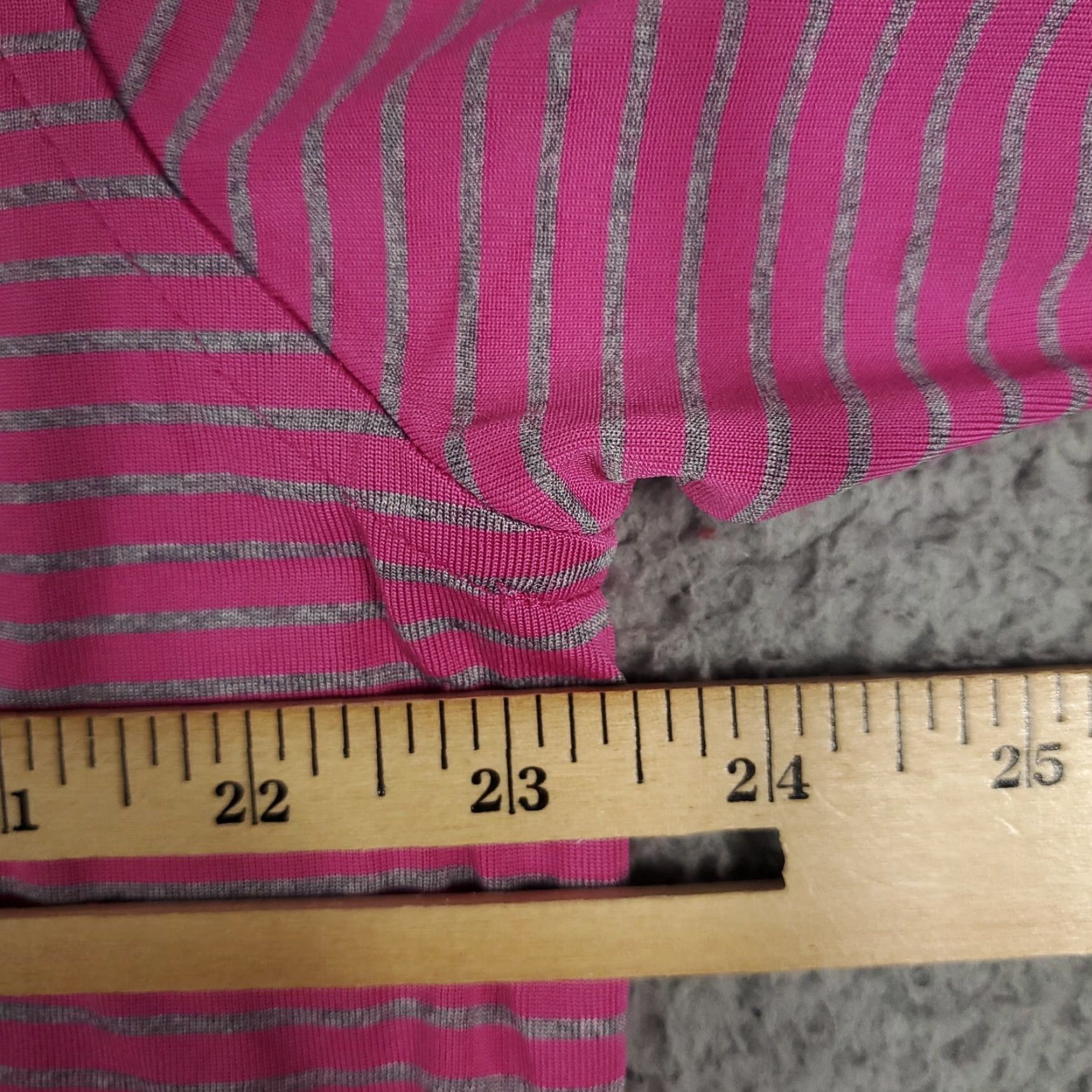 Vintage Donald Ross Polo Shirt Mens Large Pink Striped Golf Casual Short Sleeve Size US L / EU 52-54 / 3 - 6 Thumbnail