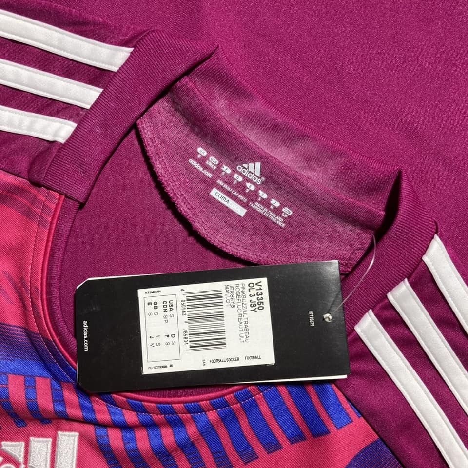 Adidas 2011-12 Lyon Third Adidas V13350 Size US S / EU 44-46 / 1 - 4 Thumbnail