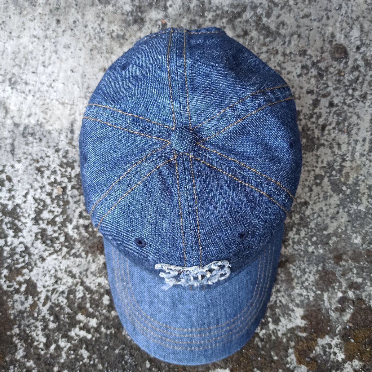 Birkenstock × Japanese Brand Sick initial B distressed hat Size ONE SIZE - 11 Thumbnail