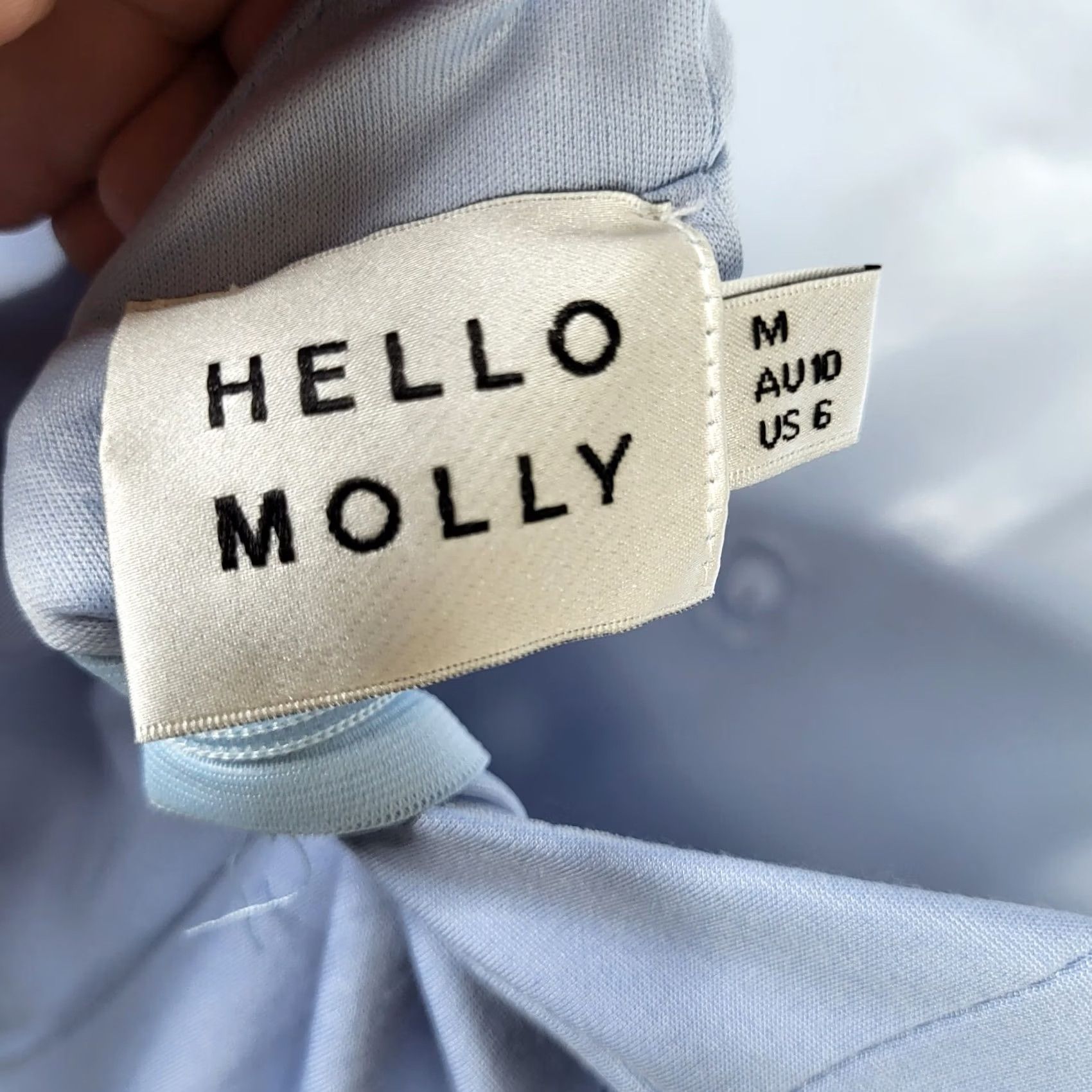 Vintage Hello Molly Women's Dress Shirt? Size M / US 6-8 / IT 42-44 - 3 Thumbnail