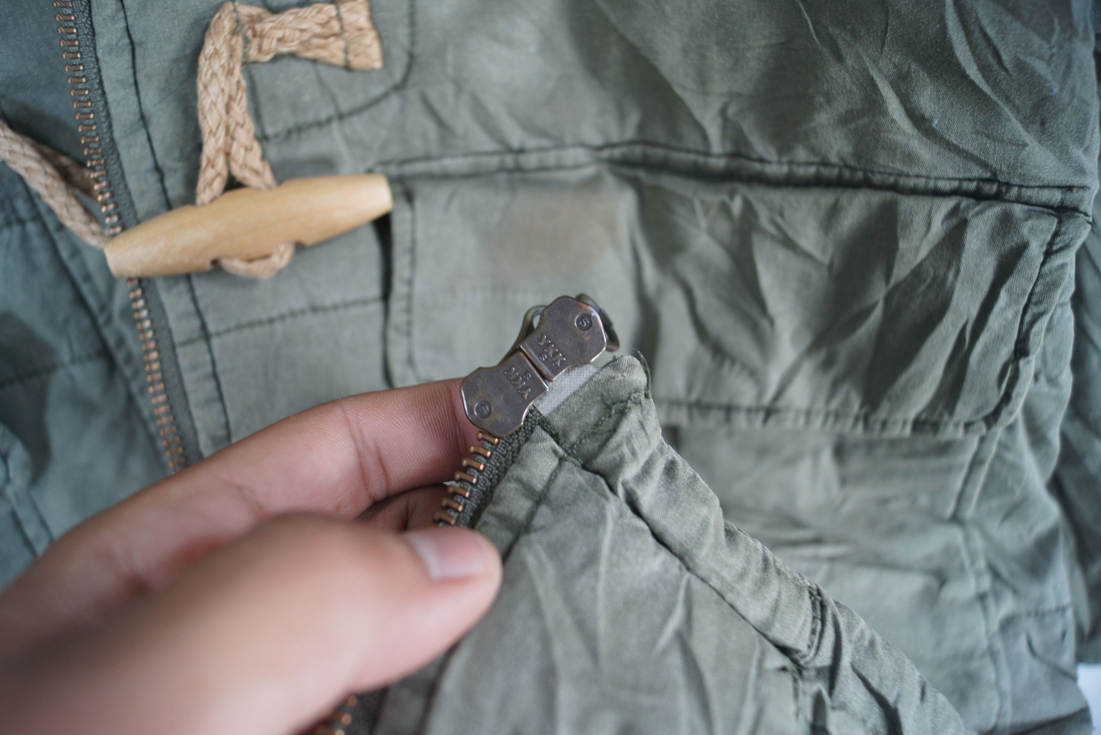 Ocean Pacific × Vintage Rare Vintage Ocean Pacific Jacket Parka Nice Buttonup Size US L / EU 52-54 / 3 - 3 Thumbnail
