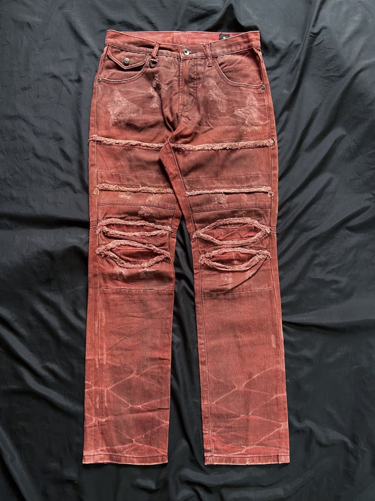 semanticdesign SEMANTIC DESIGN DISTRESSED PUNK DENIM Size US 30 / EU 46 - 1 Thumbnail