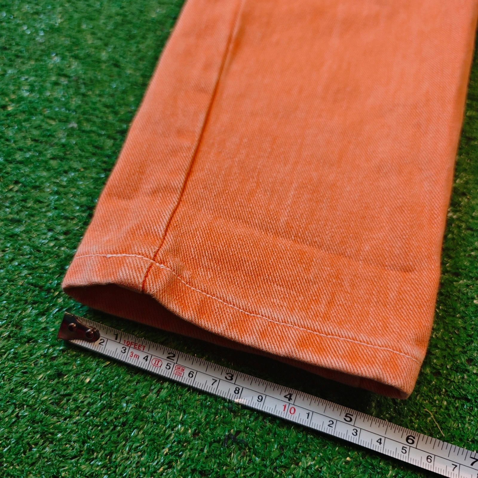Levi's Vintage Clothing Vintage Levi's 900 Jeans womens 26 Orange 90s drip rare Size 26" / US 2 / IT 38 - 7 Thumbnail