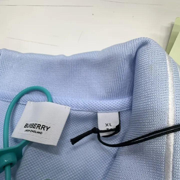 Burberry Burberry Burberry SS23 Color-Block Polo Shirt for Men-2507 Size US XL / EU 56 / 4 - 2 Thumbnail