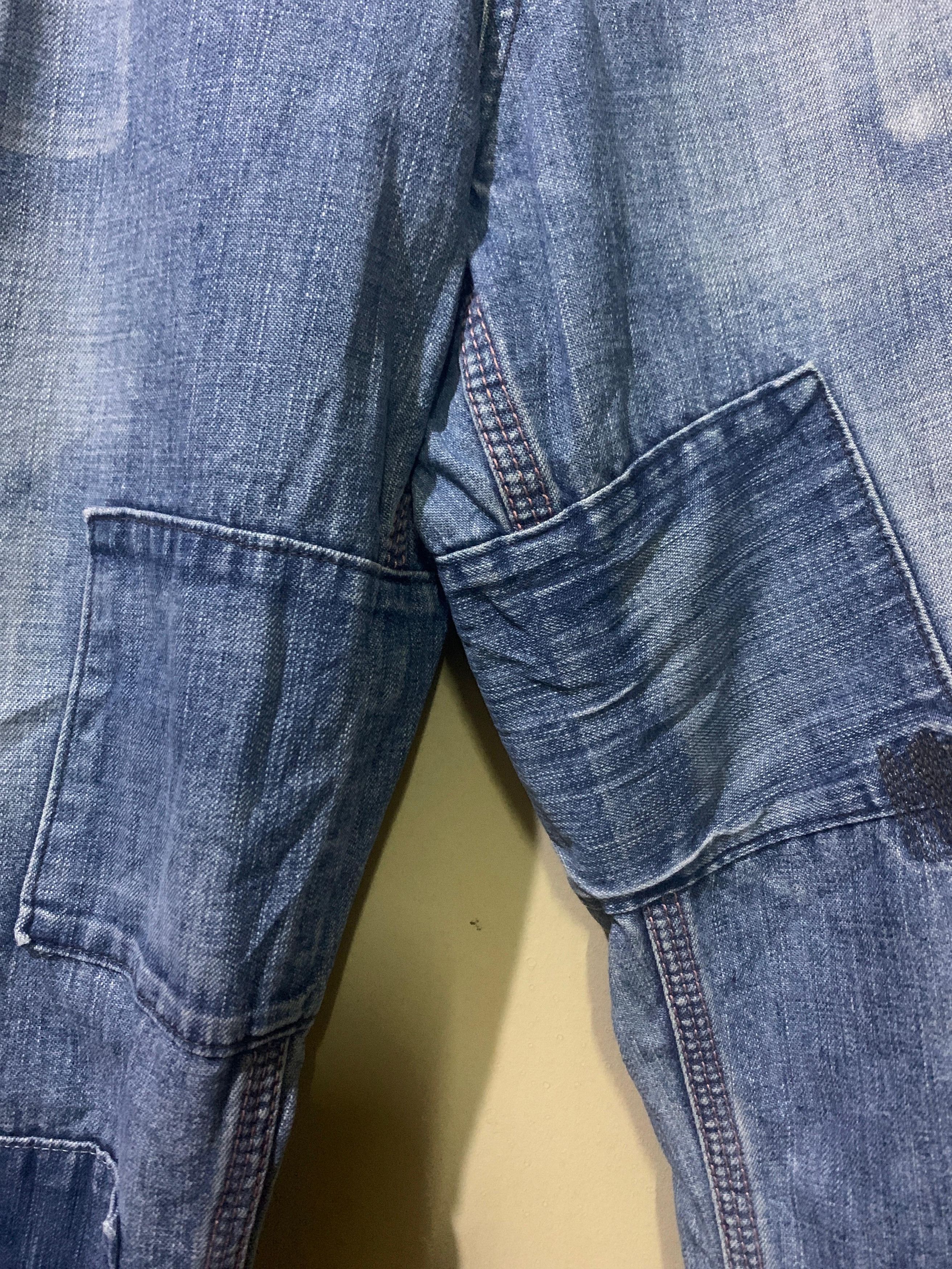 Japanese Brand × Orslow Denim pants orslow patchwork Size US 30 / EU 46 - 9 Thumbnail
