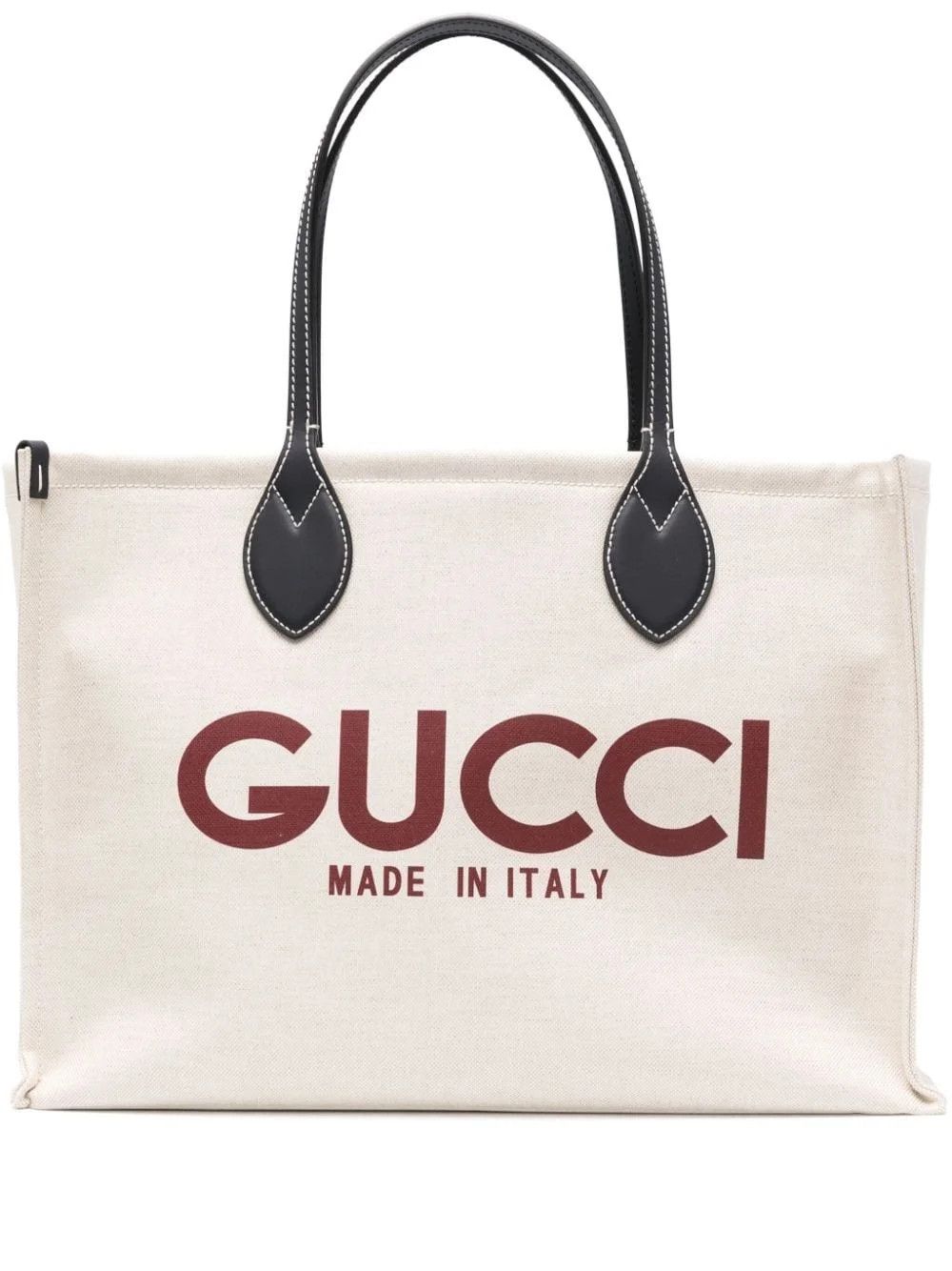 Gucci o1la5ras0526 Size: OS / Medium Tote Bag With Gucci Print Size ONE SIZE - 1 Thumbnail