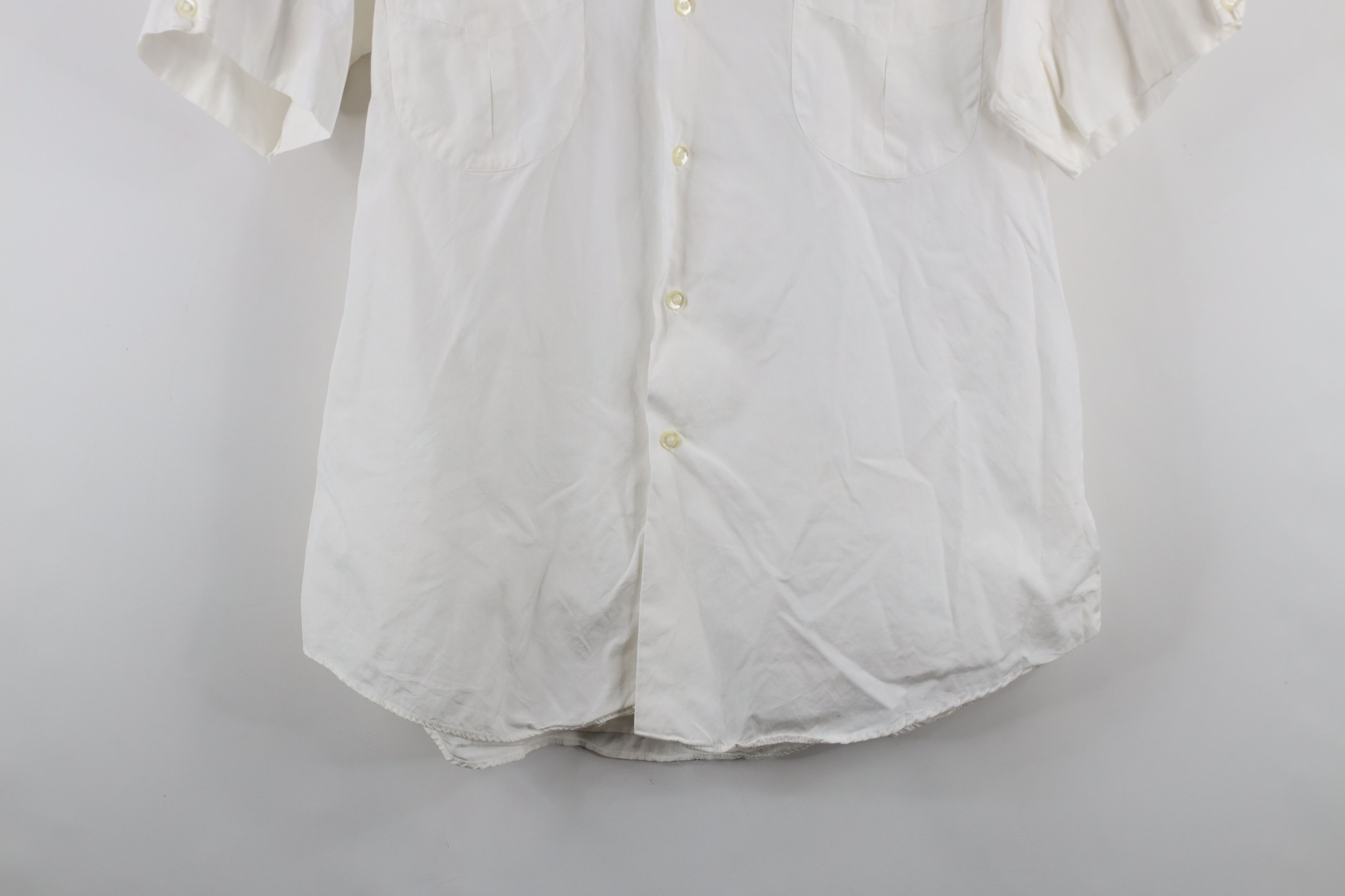 Vintage Vintage 50s Rockabilly Fabric Single Needle Button Shirt USA Size US XL / EU 56 / 4 - 3 Thumbnail