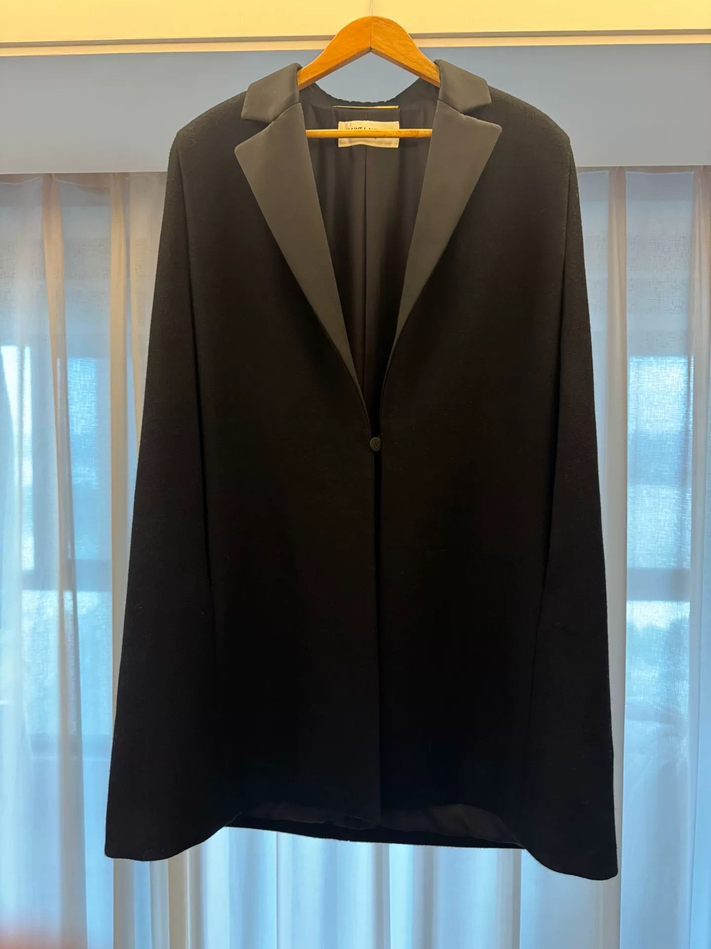 Saint Laurent Paris Saint Laurent Cape from 22FW Collection Size US S / EU 44-46 / 1 - 1 Thumbnail