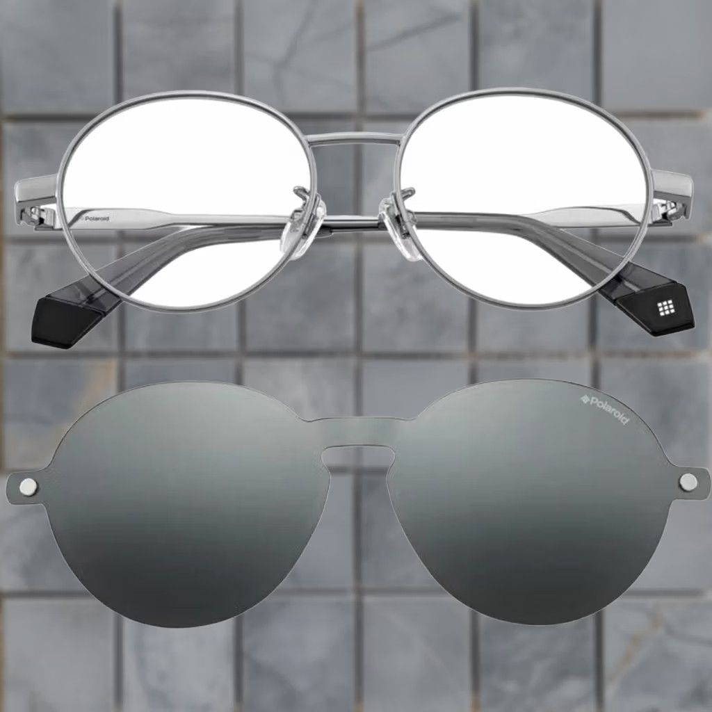 Polaroid VINTAGE Polaroid PLD 6082/G/CS Clip-On KB7 Sunglasses Glasses Frames Size ONE SIZE - 1 Thumbnail